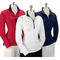 Fairway & Greene Ladies New School 1/4 Zip Pullover